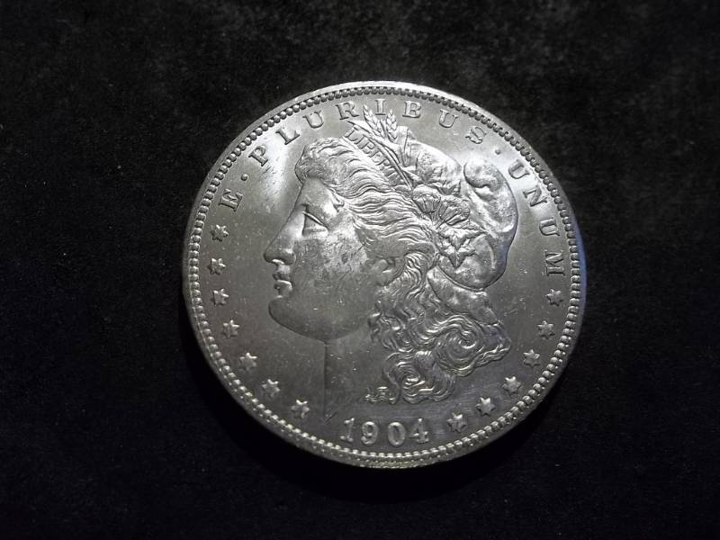 lot 45 image: 1904 O Morgan Silver Dollar