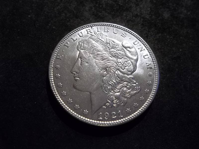 lot 46 image: 1921  Morgan Silver Dollar
