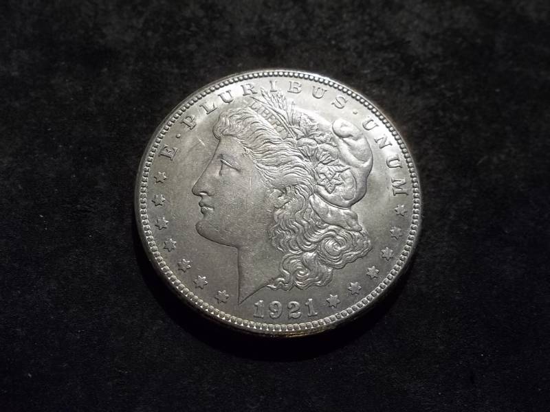 lot 48 image: 1921 S Morgan Silver Dollar