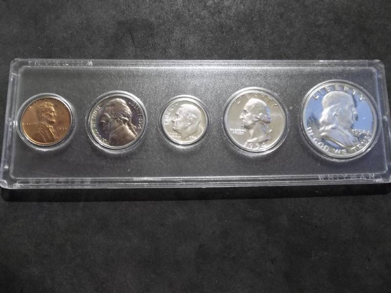 lot 60 image: 1954 US Proof Set