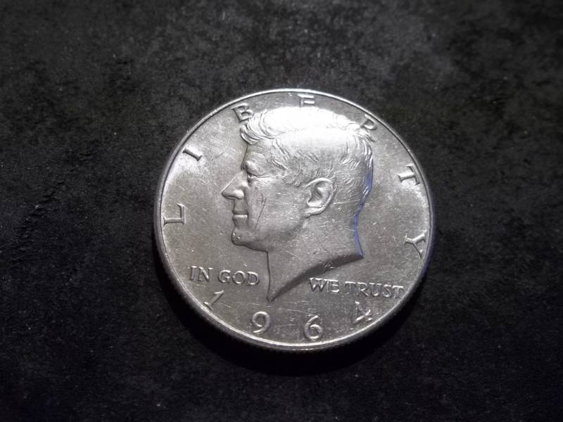 lot 67 image: 1964 JFK Silver Half Dollar