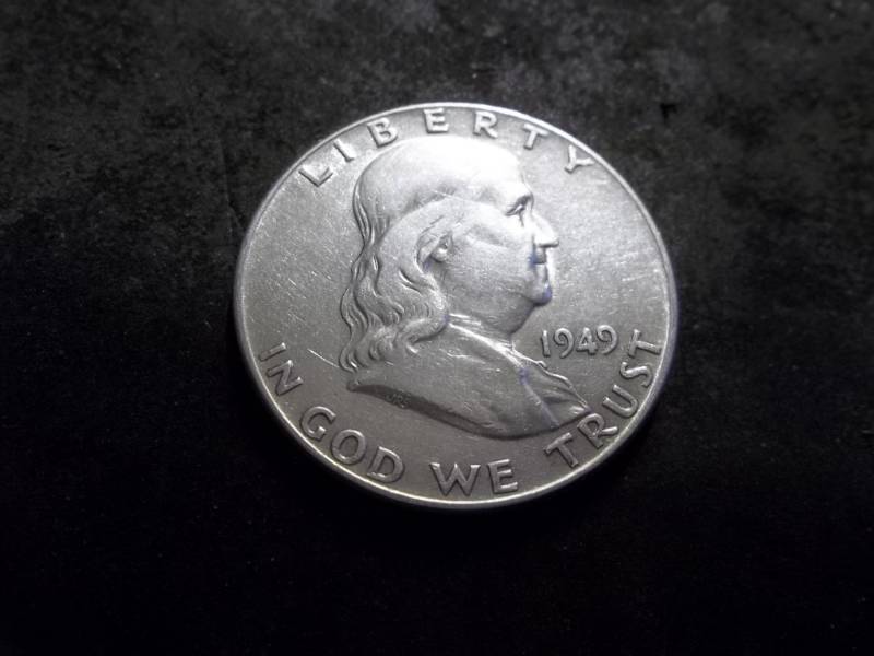 lot 83 image: 1949 Franklin Half Dollar