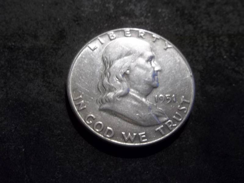 lot 88 image: 1951 Franklin Half Dollar