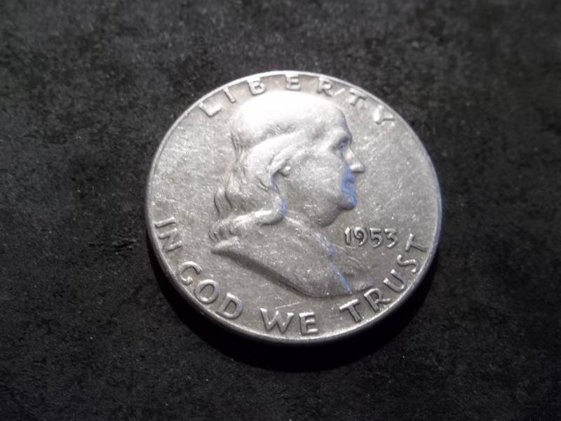 lot 93 image: 1953 Franklin Half Dollar