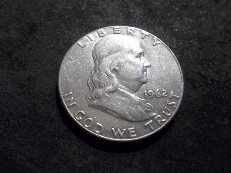 lot 111 image: 1962 Franklin Half Dollar