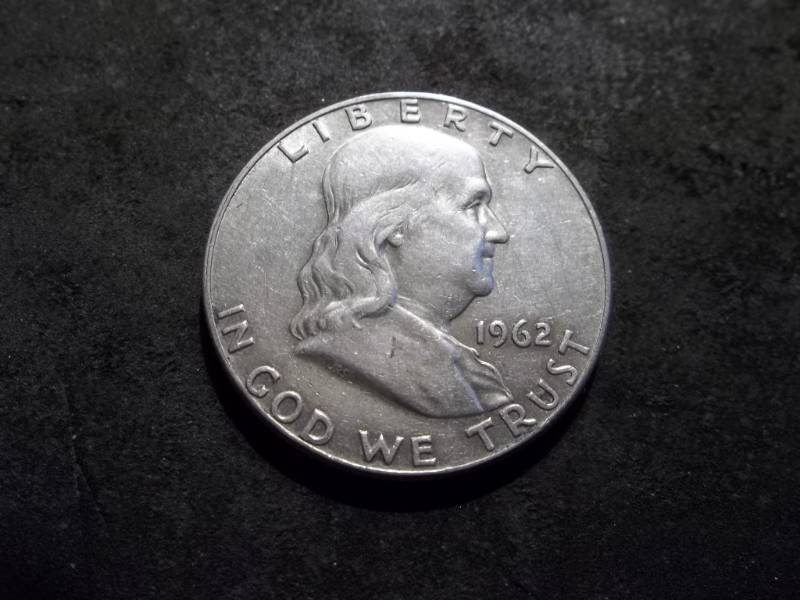 lot 112 image: 1962 D Franklin Half Dollar
