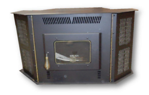lot 17 image: Amaizablaze Corn Pellet Burning Stove Up to 50,000 BTU Fireplace Adjustable BTUs, 4100 - New in Box
