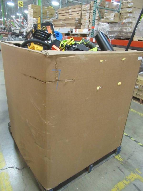 lot 179 image: WHOLESALE MIXED PALLET OF RETURNS - ELECTRIC HAND & POWER TOOLS AND MORE