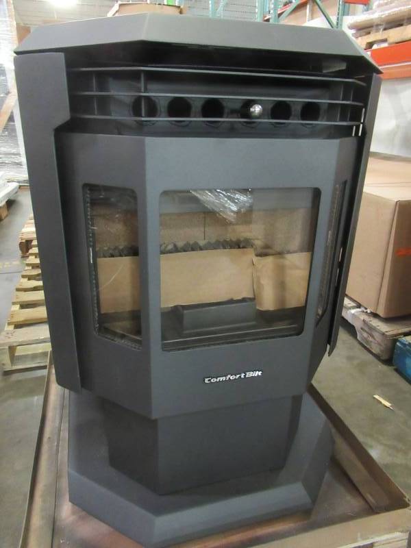 lot 208 image: Comfortbilt 2,400 sq. ft. EPA Certified Pellet Stove with 55 lbs. Hopper and Auto Ignition, HP22 - NEW