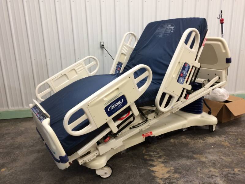 GIVE YOUR LOVED ONE THE BEST Stryker Secure II WITH ZOOM Power Motorized Adjustable 500lb Capacity Hospital In-Home Health Patient Care Bed Built In Weight Scale &amp Bed-Exit Alarm Plugs Into Regular Light Socket Free Used High Quality Mattress