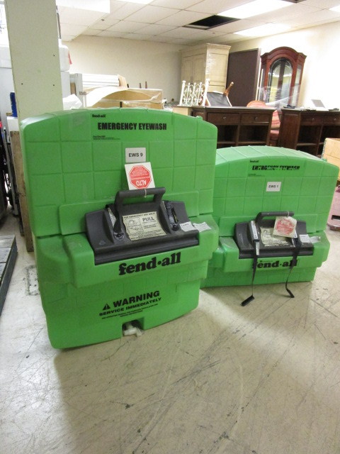 lot 116 image: FEND-ALL EMERGENCY EYEWASH STATION