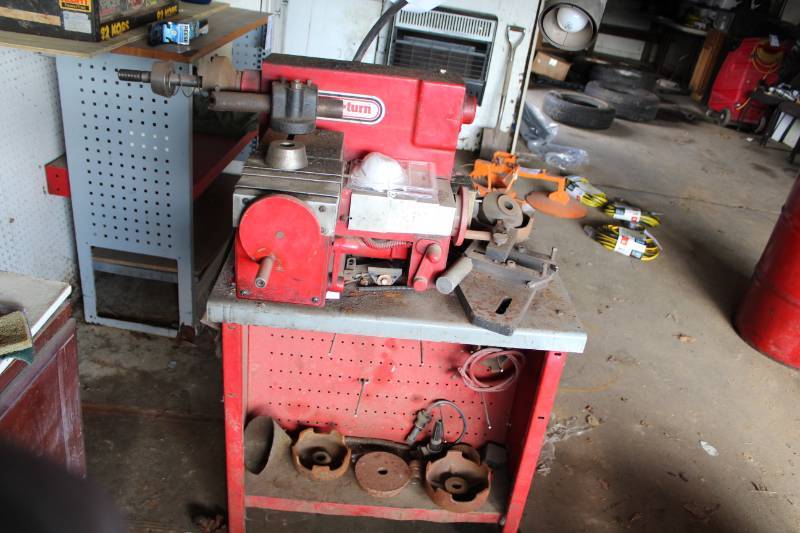 lot 9 image: Accu-turn DiscDrum Lathe