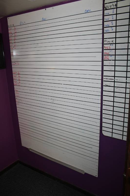 lot 46 image: Gridded Whiteboard