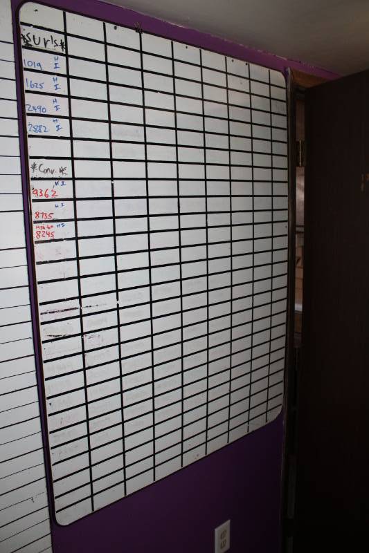 lot 47 image: Gridded Whiteboard