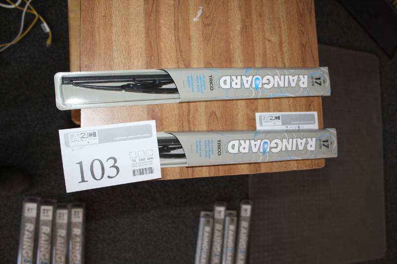lot 103 image: Lot of (2) Trico Rainguard 17-inch Wiper Blades