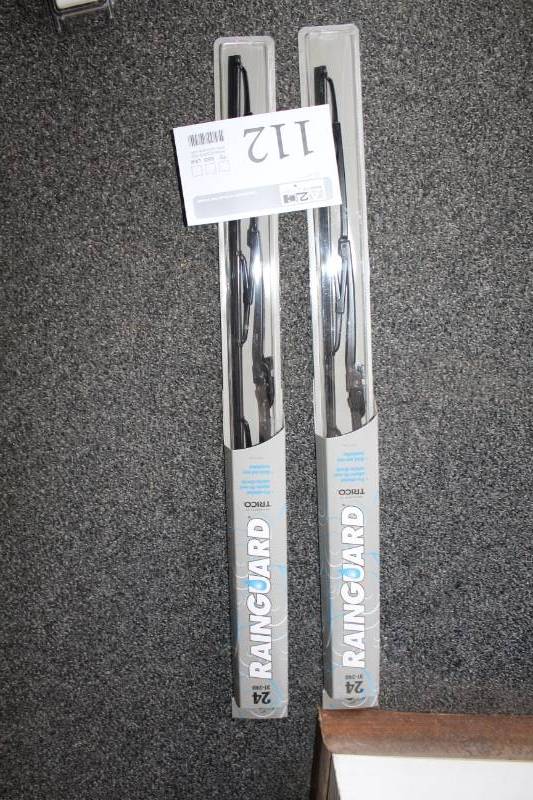 lot 112 image: Lot of (2) Trico Rainguard 24-inch Wiper Blades