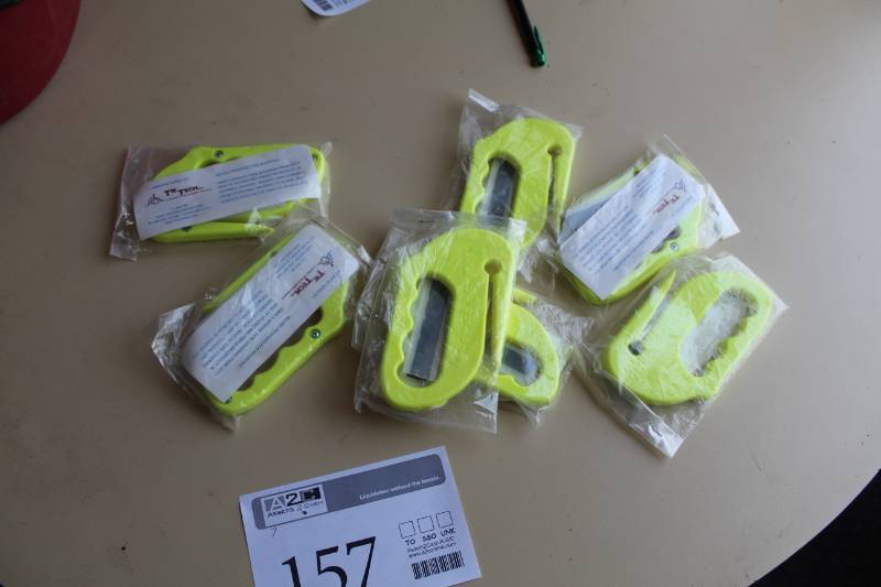 lot 157 image: Lot of (7) Tie-Tech Cutters