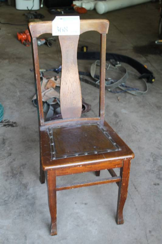 lot 368 image: Wood Dining Chair