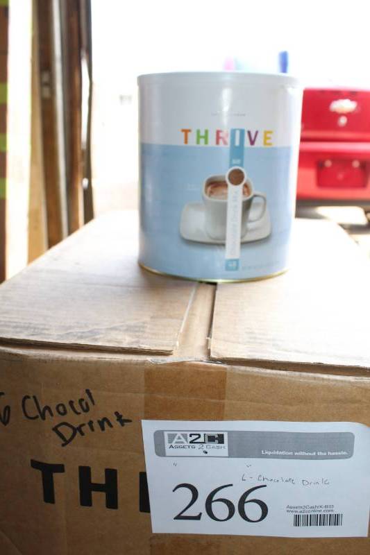 lot 266 image: Thrive Survivalist Food - Chocolate Drink Mix