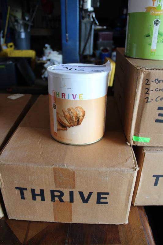 lot 262 image: Thrive Survivalist Food - Hard White Winter Wheat