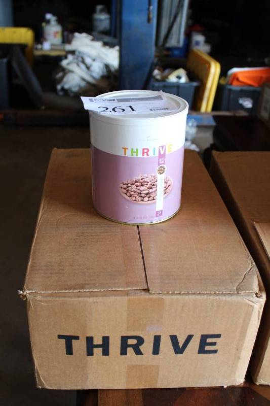 lot 261 image: Thrive Survivalist Food - Pinto Beans
