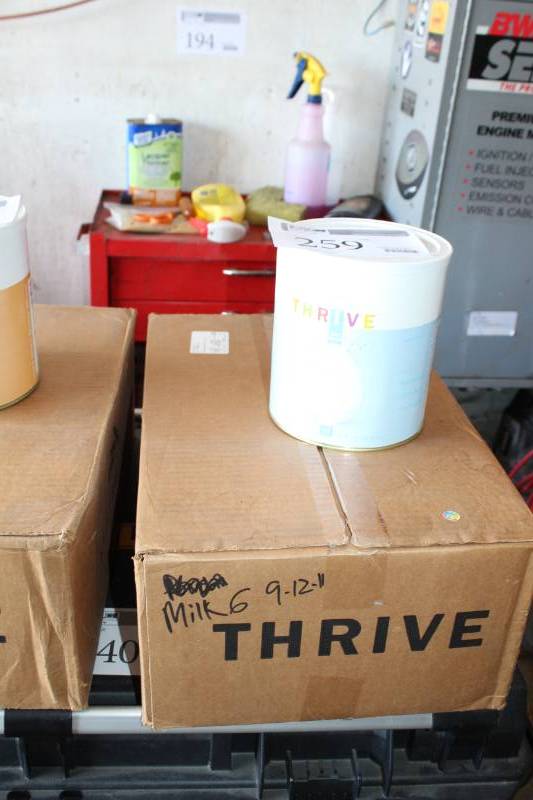 lot 259 image: Thrive Survivalist Food - Non-fat Powdered Milk