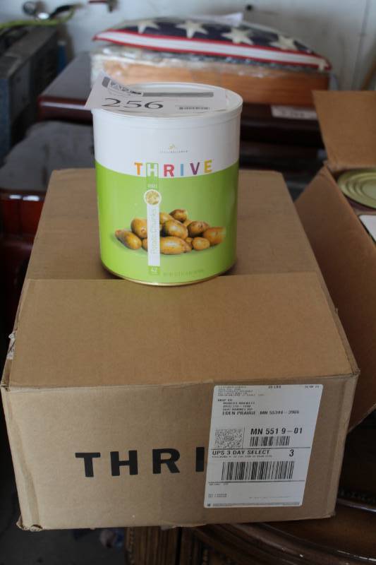 lot 256 image: Thrive Survivalist Food - Potato Chunks