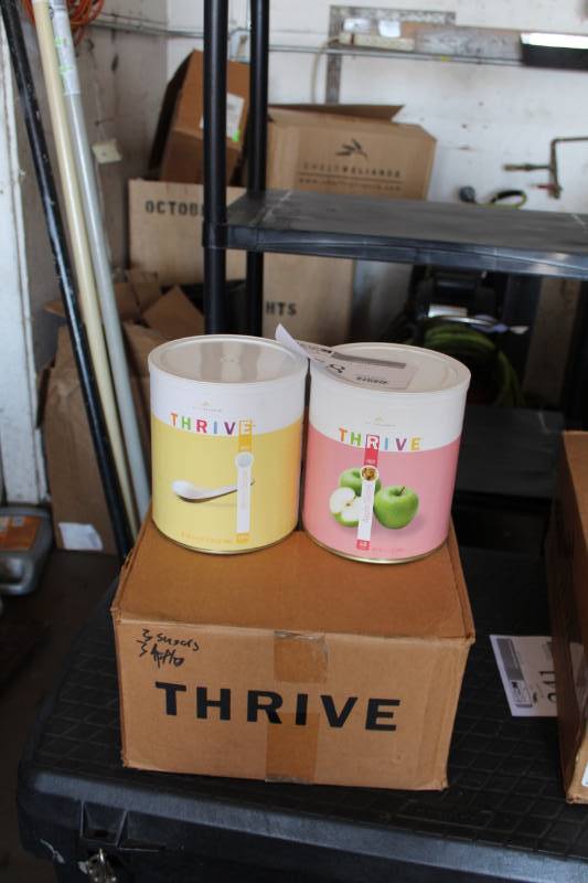 lot 258 image: Thrive Survivalist Food - White Sugar, Apple Slices