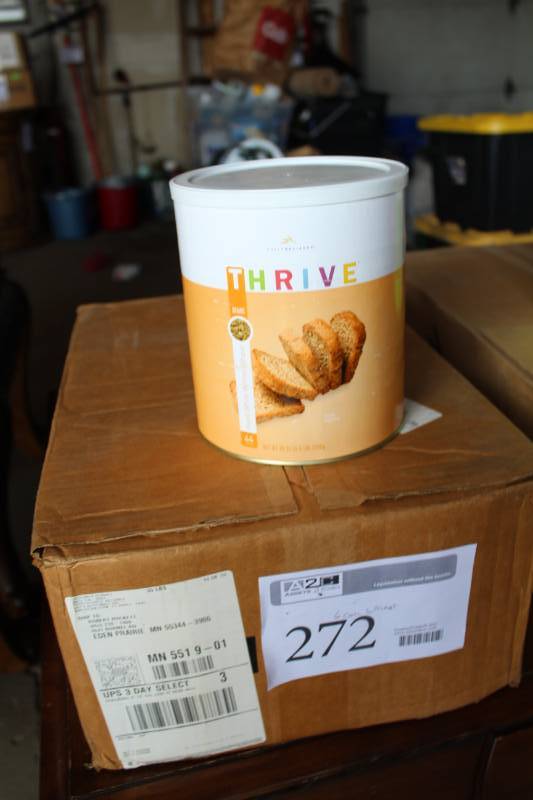 lot 272 image: Thrive Survivalist Food - Hard White Winter Wheat