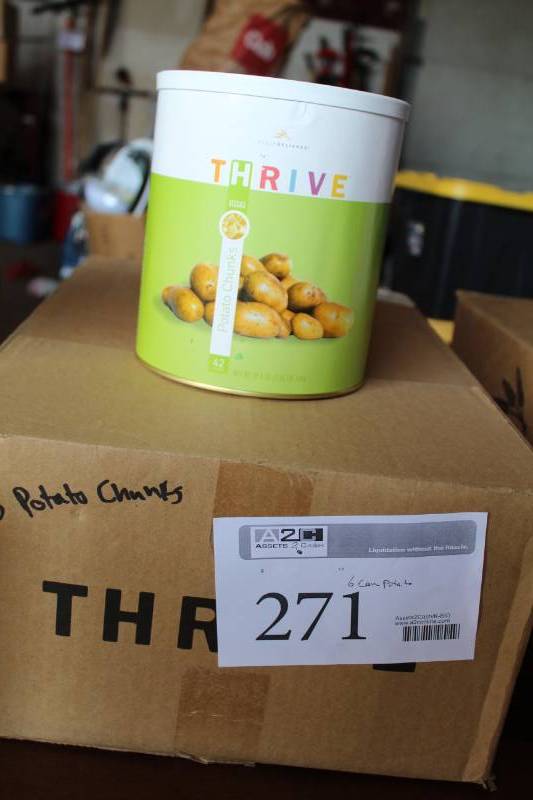 lot 271 image: Thrive Survivalist Food - Potato Chunks