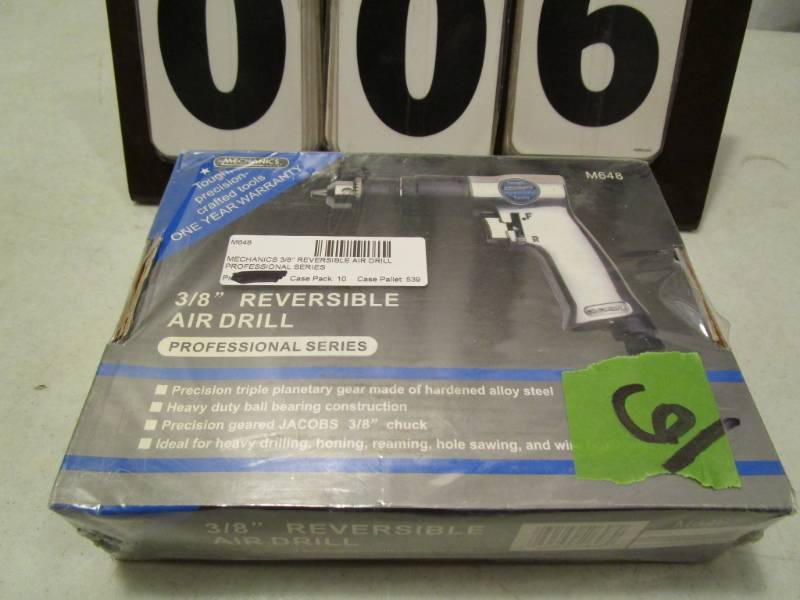 lot 6 image: Mechanics 38 Reversible Air Drill