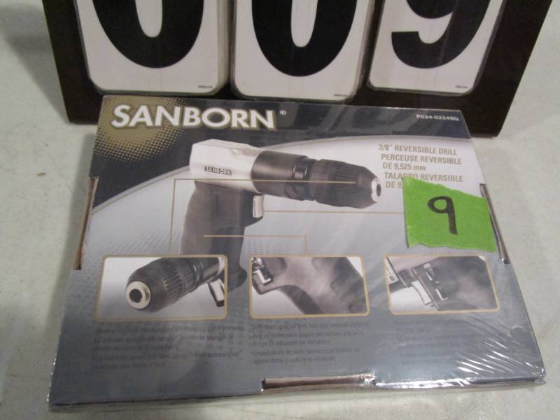 lot 9 image: Sanborn 38 Drive Reversible Drill