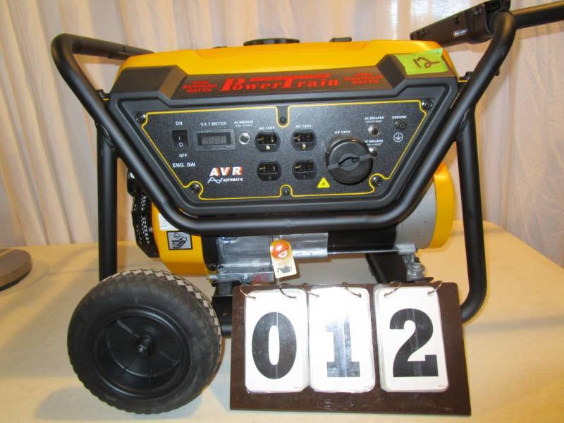 lot 12 image: Powertrain 4000 watt Max Generator