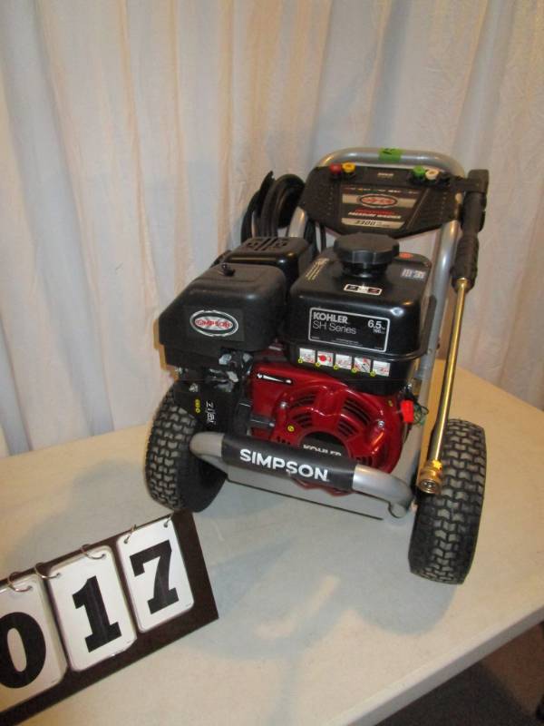 lot 17 image: Simpson Professional  Pressure Washer