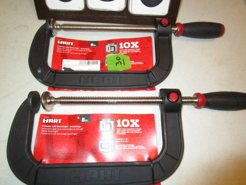 lot 30 image: Hart C-Clamps