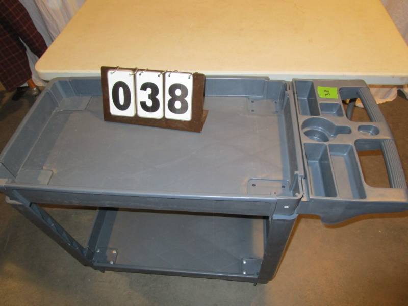 lot 38 image: Utility Warehouse Cart