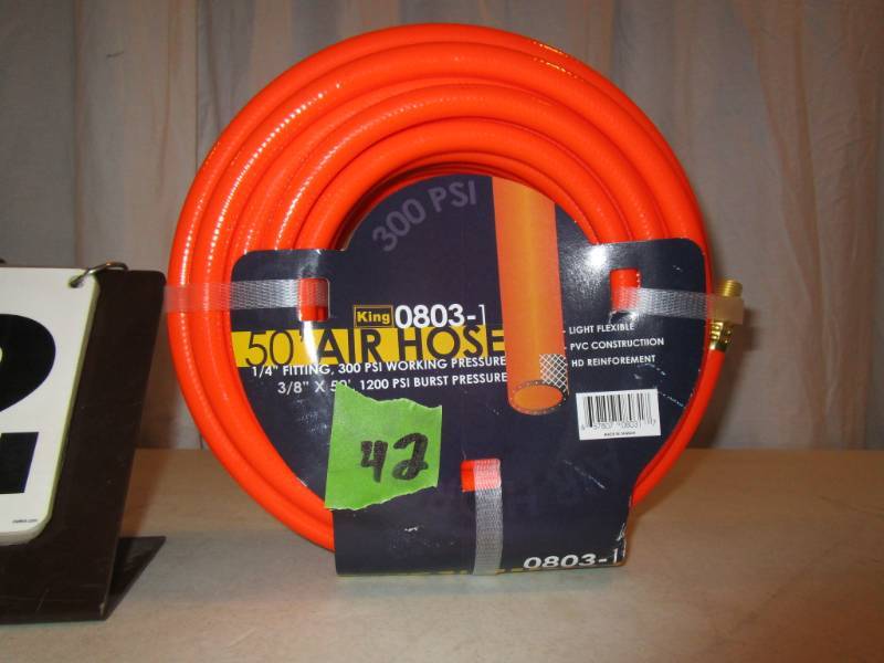 lot 42 image: King 50 ft Air Hose