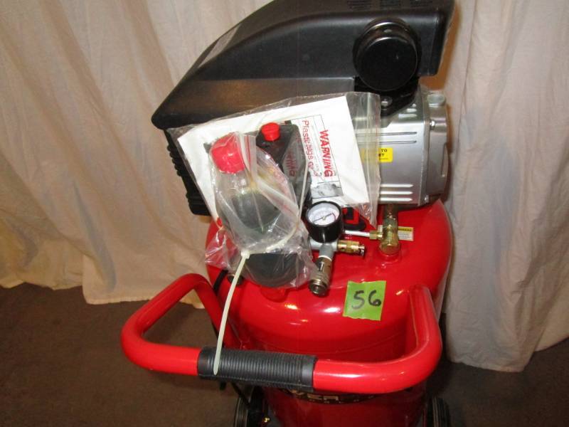 lot 56 image: Power Pro 20 Gallon Portable Air Compressor