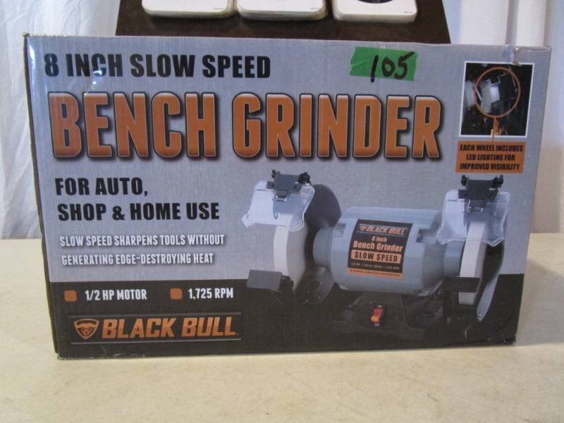 lot 105 image: Black Bull Bench Grinder