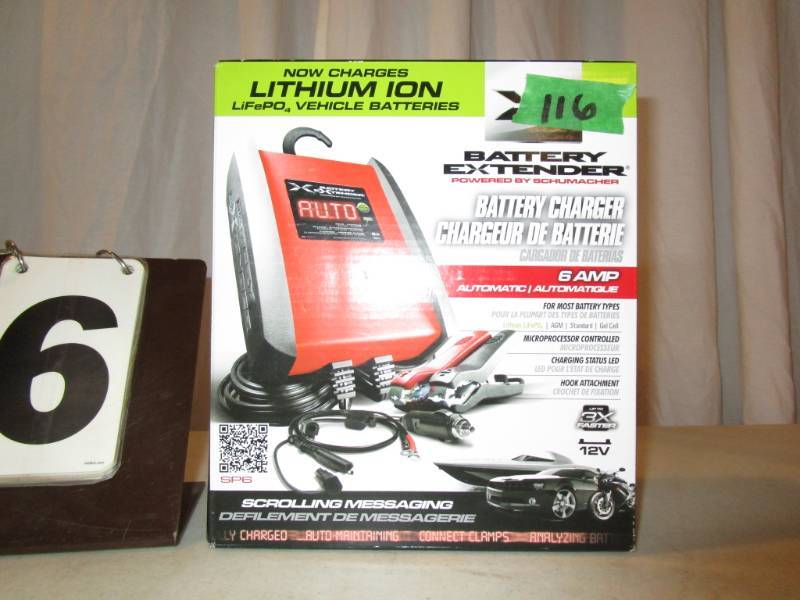 lot 116 image: Schumacher Battery Extender Battery Charger