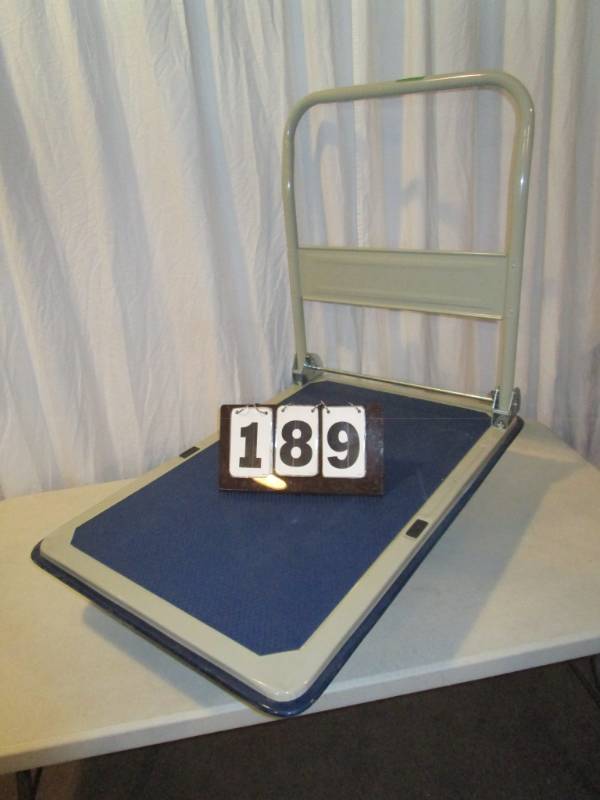 lot 189 image: Warehouse Cart - All Metal