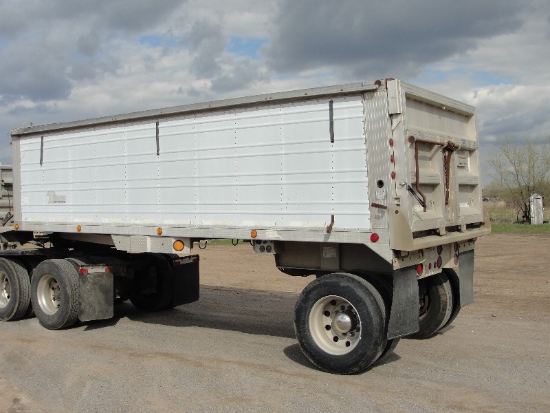1998 TRAVIS 22 FT.  END DUMP
