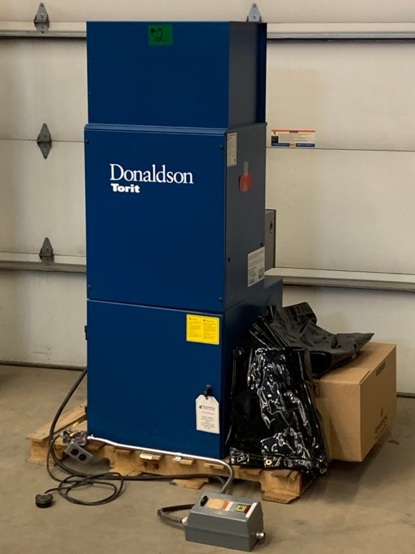Donaldson-Torit VS-550 Industrial Down-Draft Filtration System