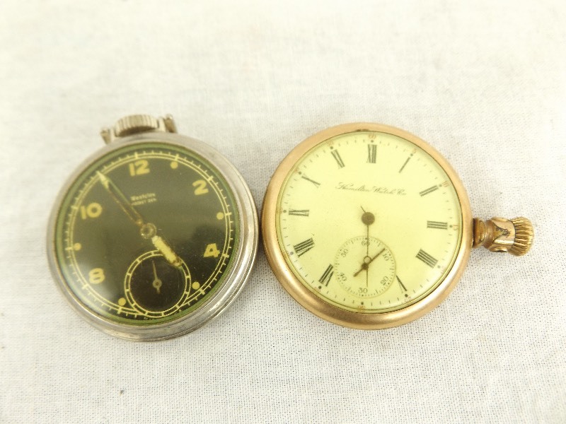 lot 15 image: 2 Vintage Pocket Watches