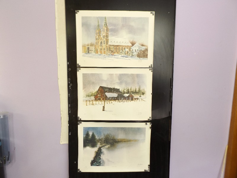 lot 47 image: 3 Dave Riebe Signed and Numbered Prints