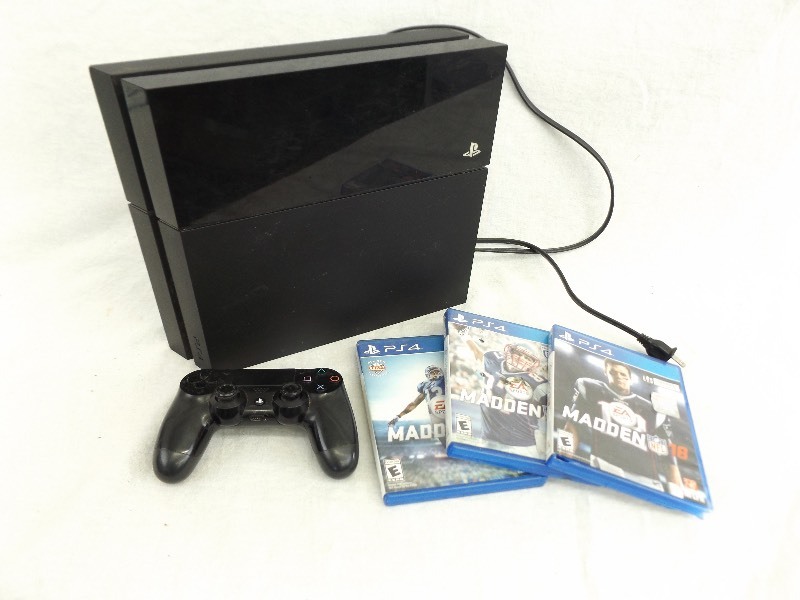 lot 57 image: PS4 and Games