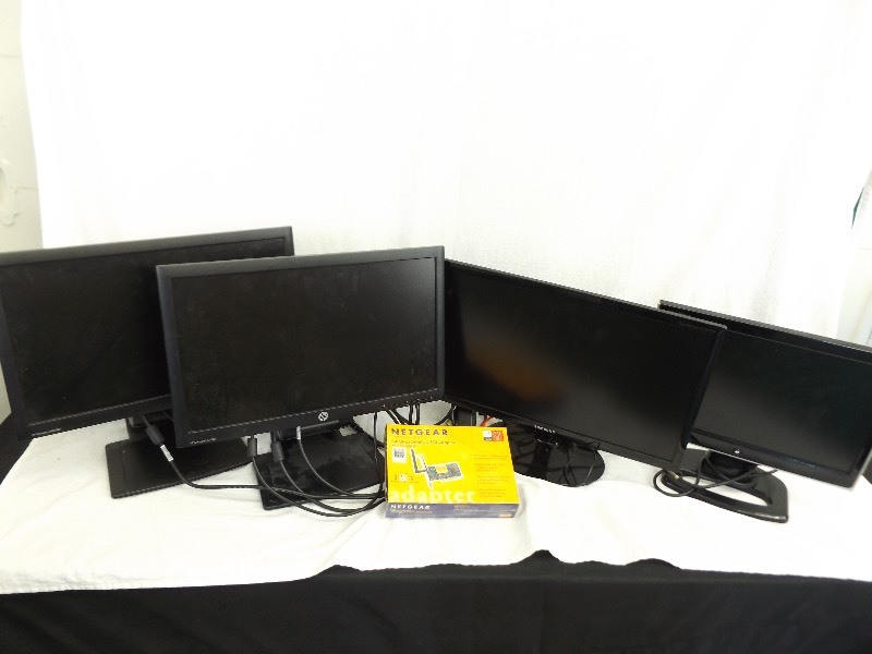 lot 61 image: Lot of Working Computer Monitors