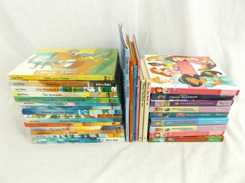 lot 137 image: Large Lot of Mint Condition Disney Kids Books