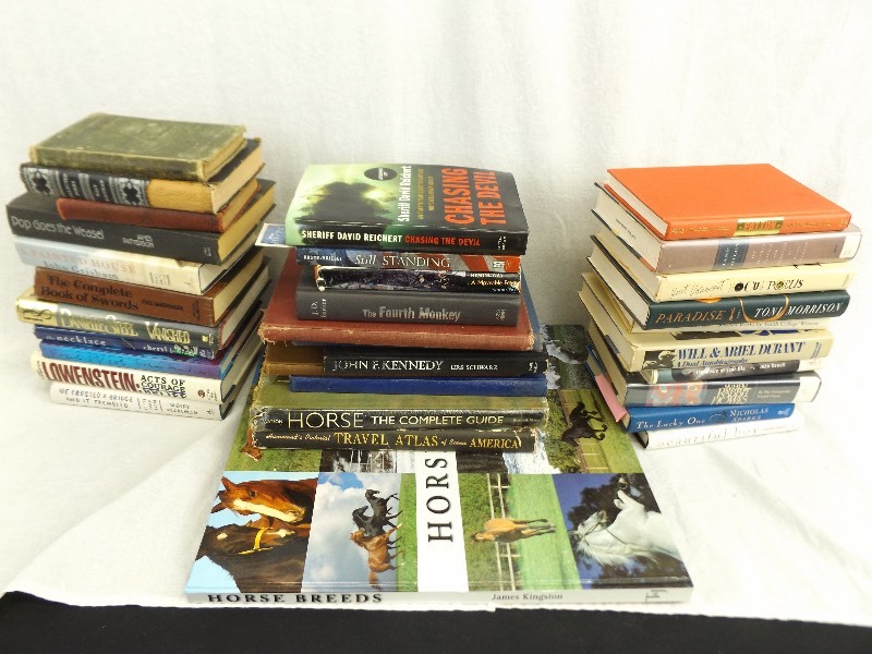 lot 140 image: Lot of Autographed, First Edition, etc. Books