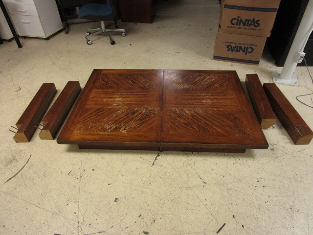lot 304 image: WOOD TABLE
